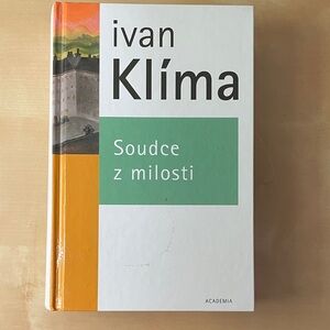 Ivan Klíma Book 'Soudce z milosti' in Czech language hardcover